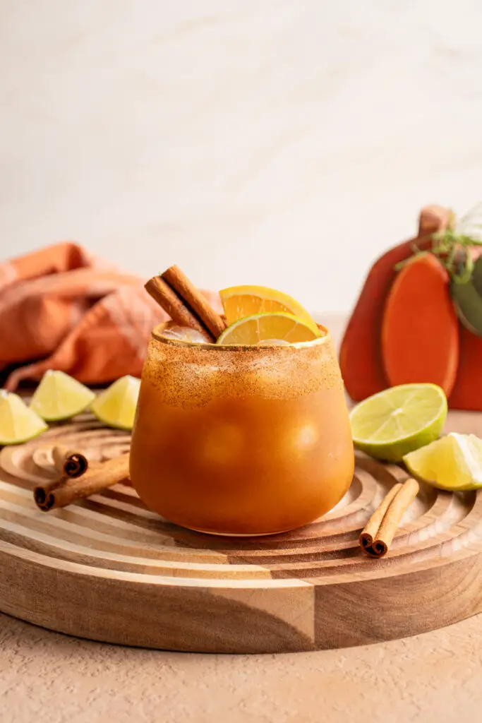 Pumpkin Bourbon Smash (Non-Alcoholic) Recipe - Recipe Image