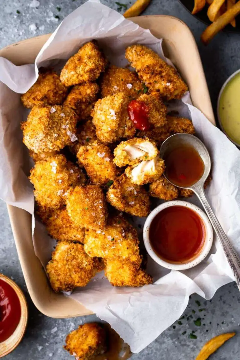 Crispy Air Fryer Frozen Chicken Nuggets Recipe