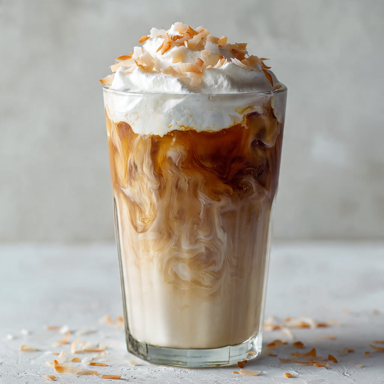 Iced Coconut Milk Latte Recipe - Recipe Image