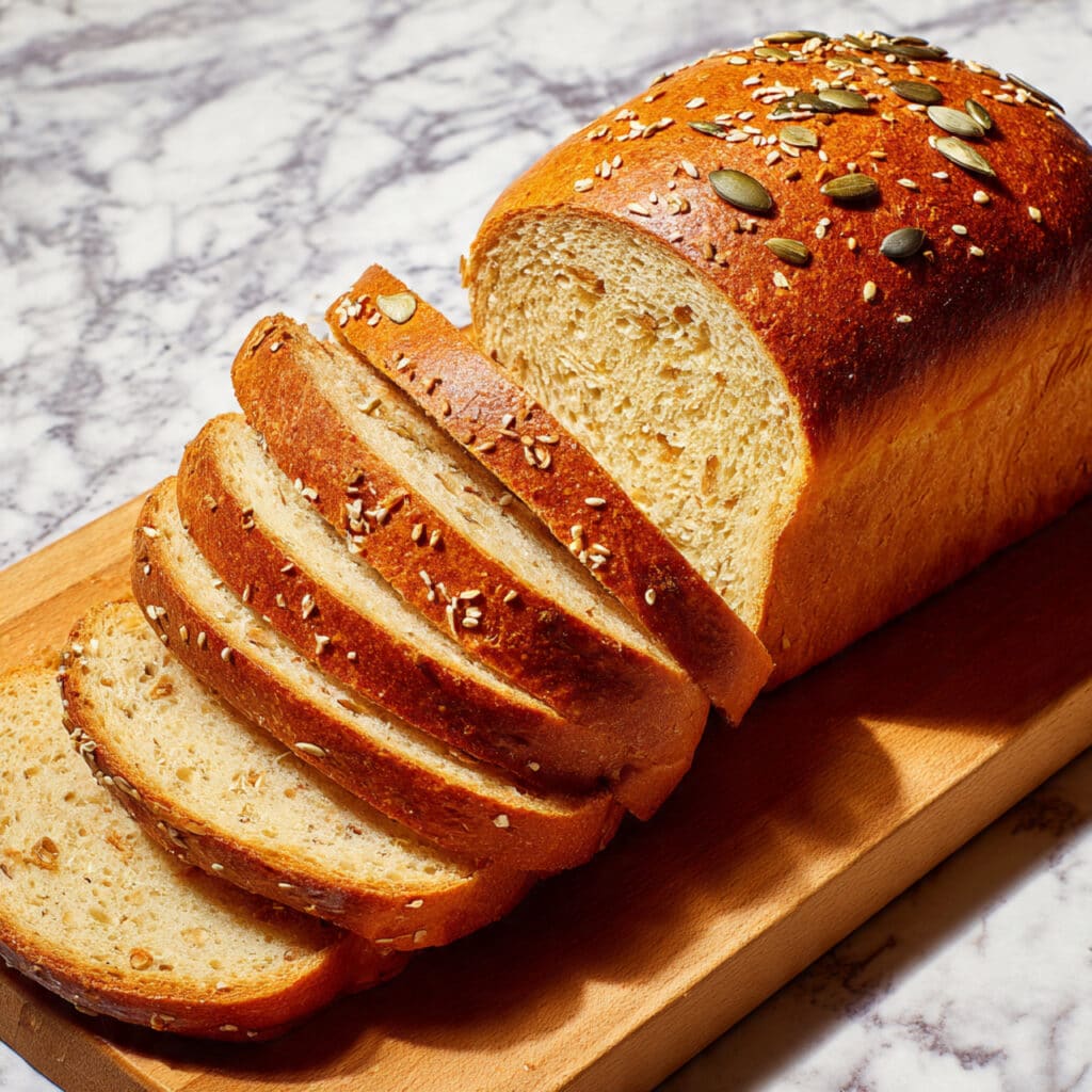 Honey Whole Grain Multigrain Bread Recipe
