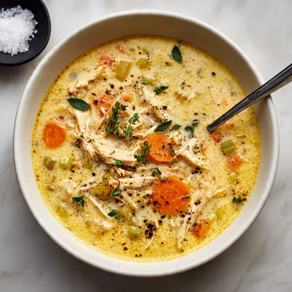 Creamy Chicken and Wild Rice Soup Recipe