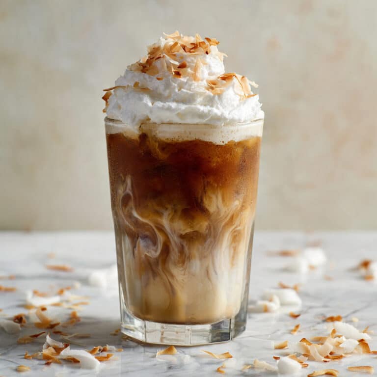 Iced Coconut Milk Latte Recipe