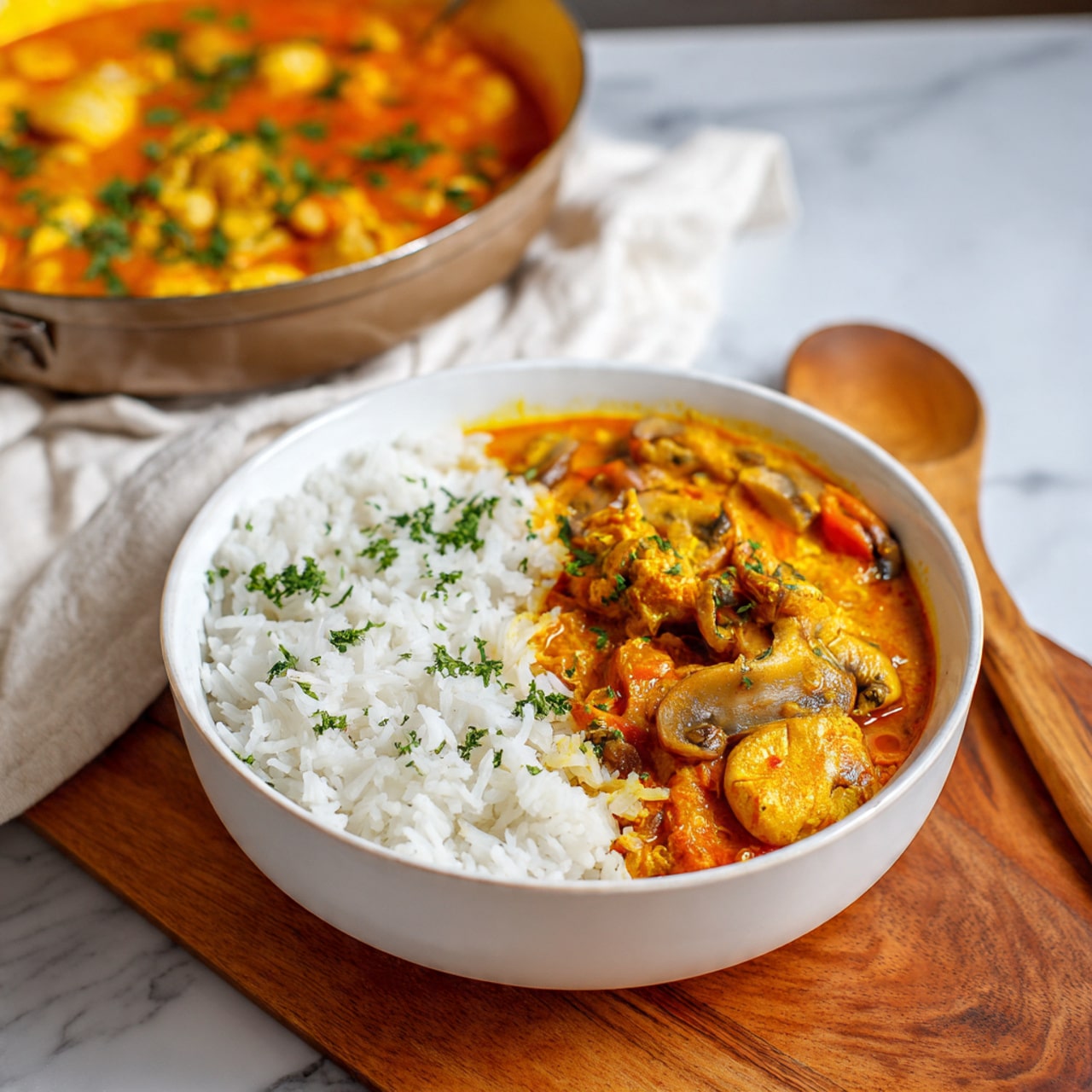 Creamy Coconut Chicken Curry: Warm, Flavorful Comfort in a Bowl