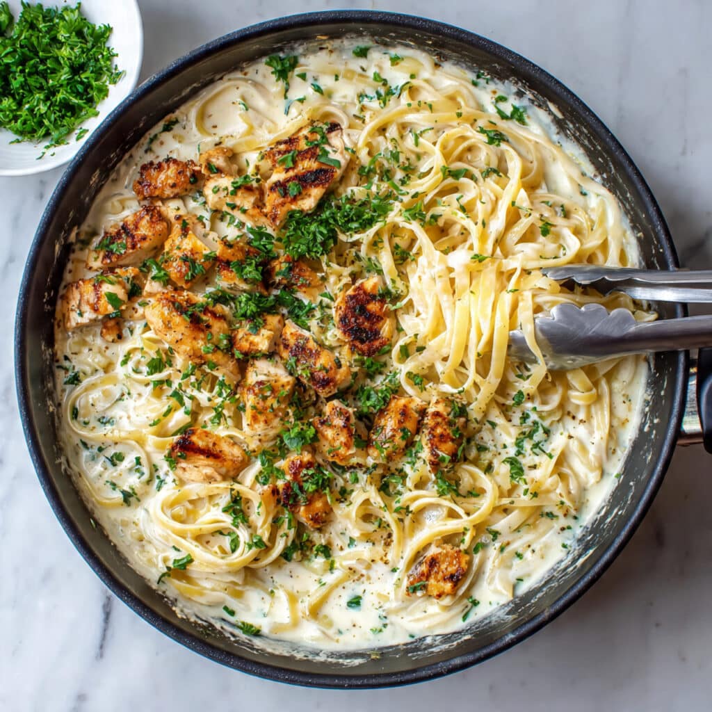 One-Pot Chicken Alfredo Recipe