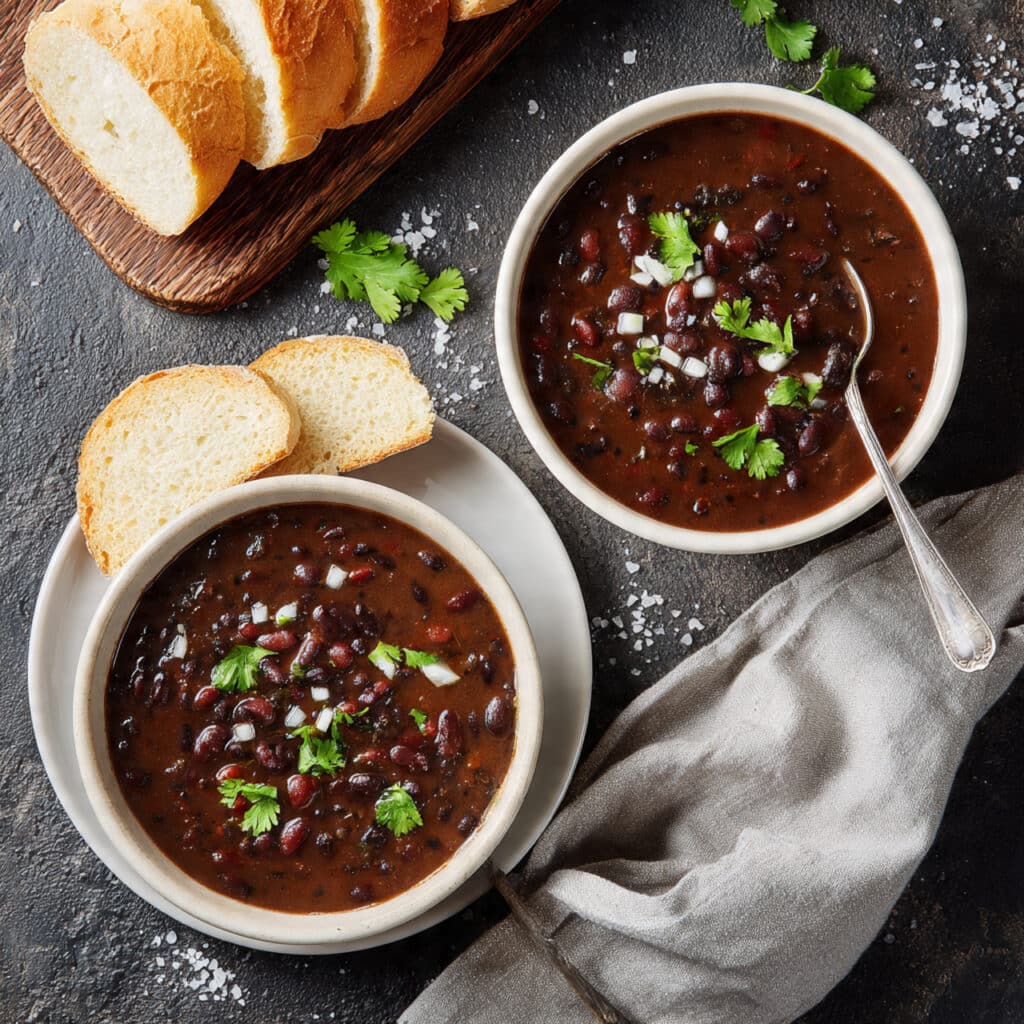 Smoky Black Bean Soup Recipe