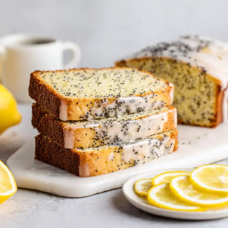 Lemon Poppy Seed Bread with Lemon Glaze Recipe