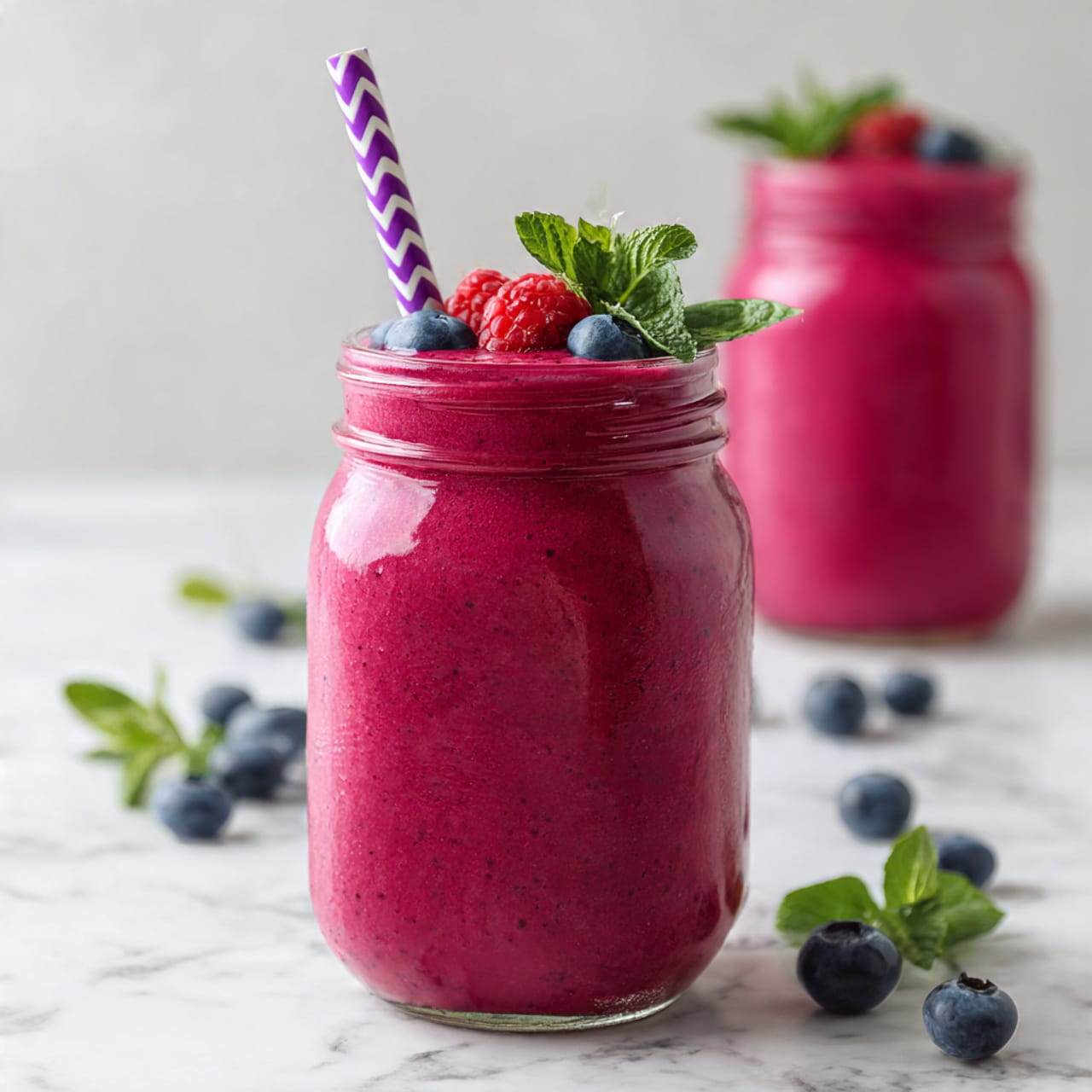 Berry Fat-Burner Smoothie Recipe - Recipe Image