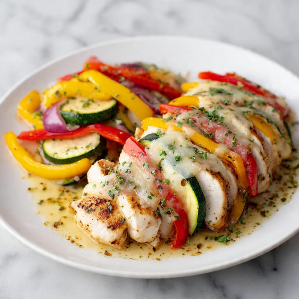 Primavera Stuffed Chicken Breasts Recipe