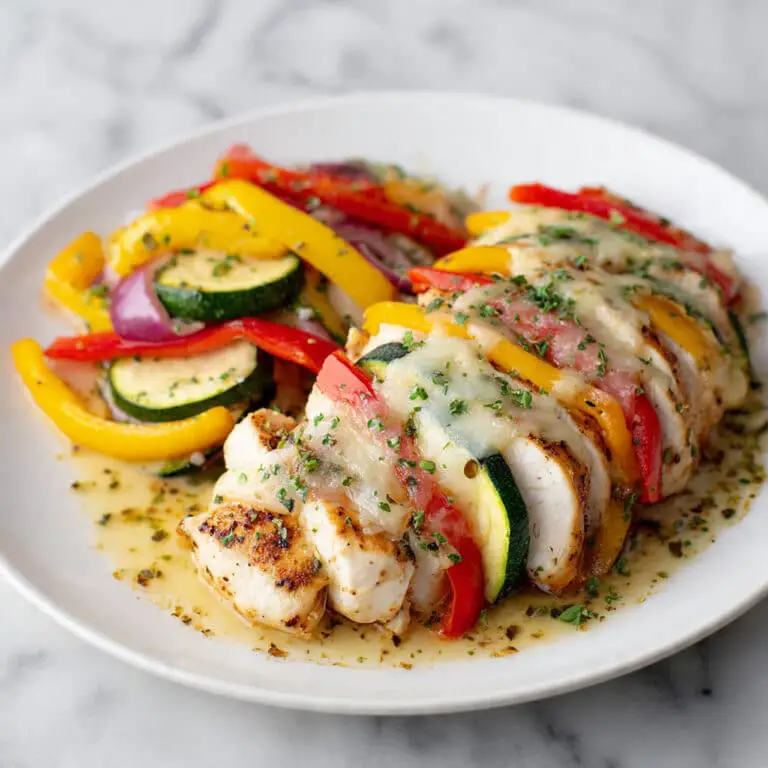 Primavera Stuffed Chicken Breasts Recipe