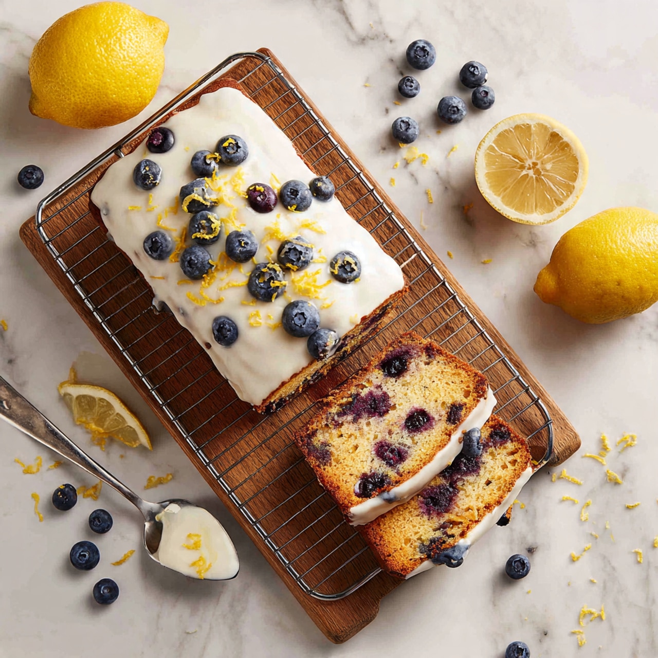Blueberry Lemon Bread Recipe - Recipe Image
