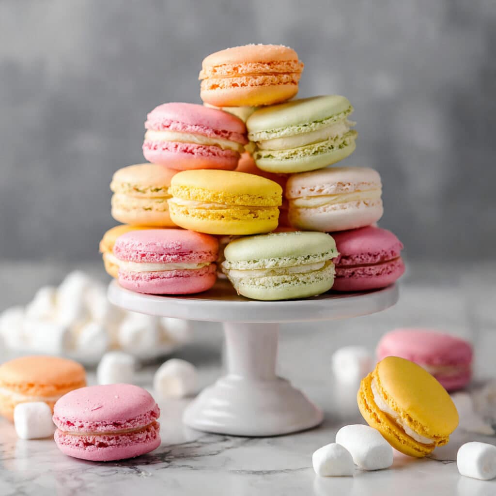 Vanilla Bean Macarons Recipe