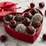 Chocolate-Covered Cherry Truffles Recipe