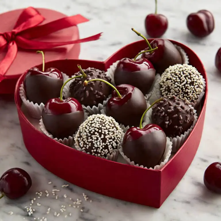 Chocolate-Covered Cherry Truffles Recipe