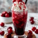 Frozen Cherry Vanilla Cola Slushie Recipe