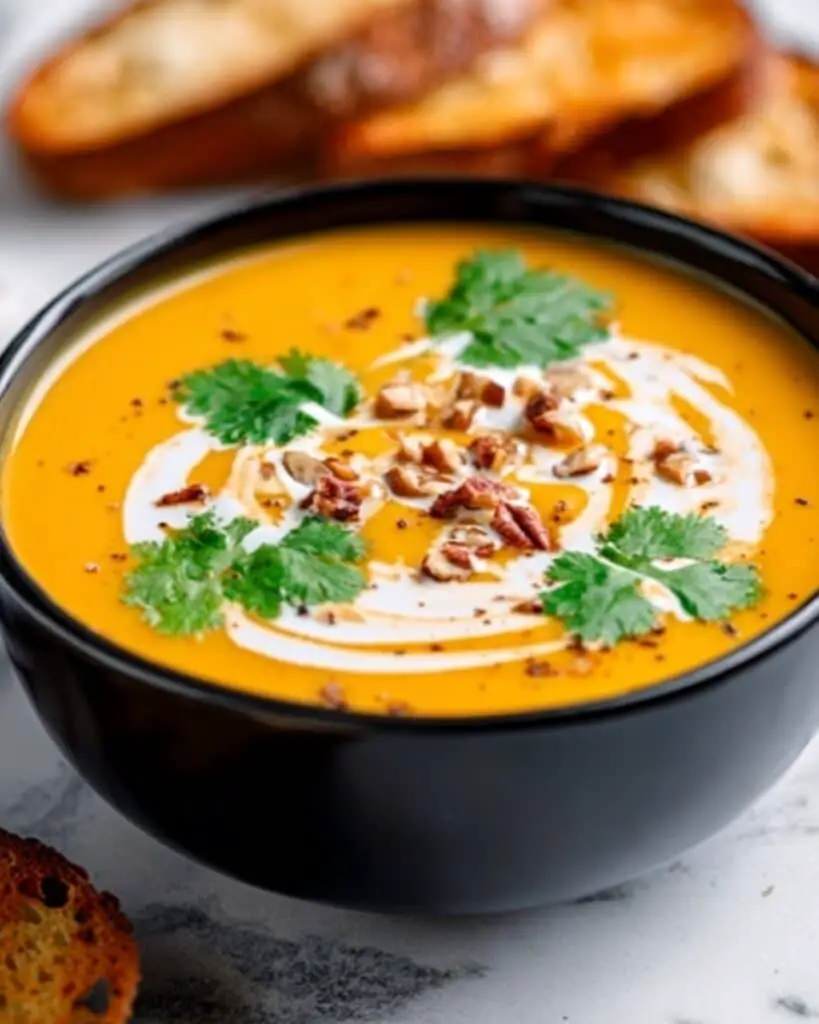 Spicy Thai Butternut Squash Soup Recipe