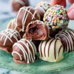 Leftover Brownie Truffles Recipe