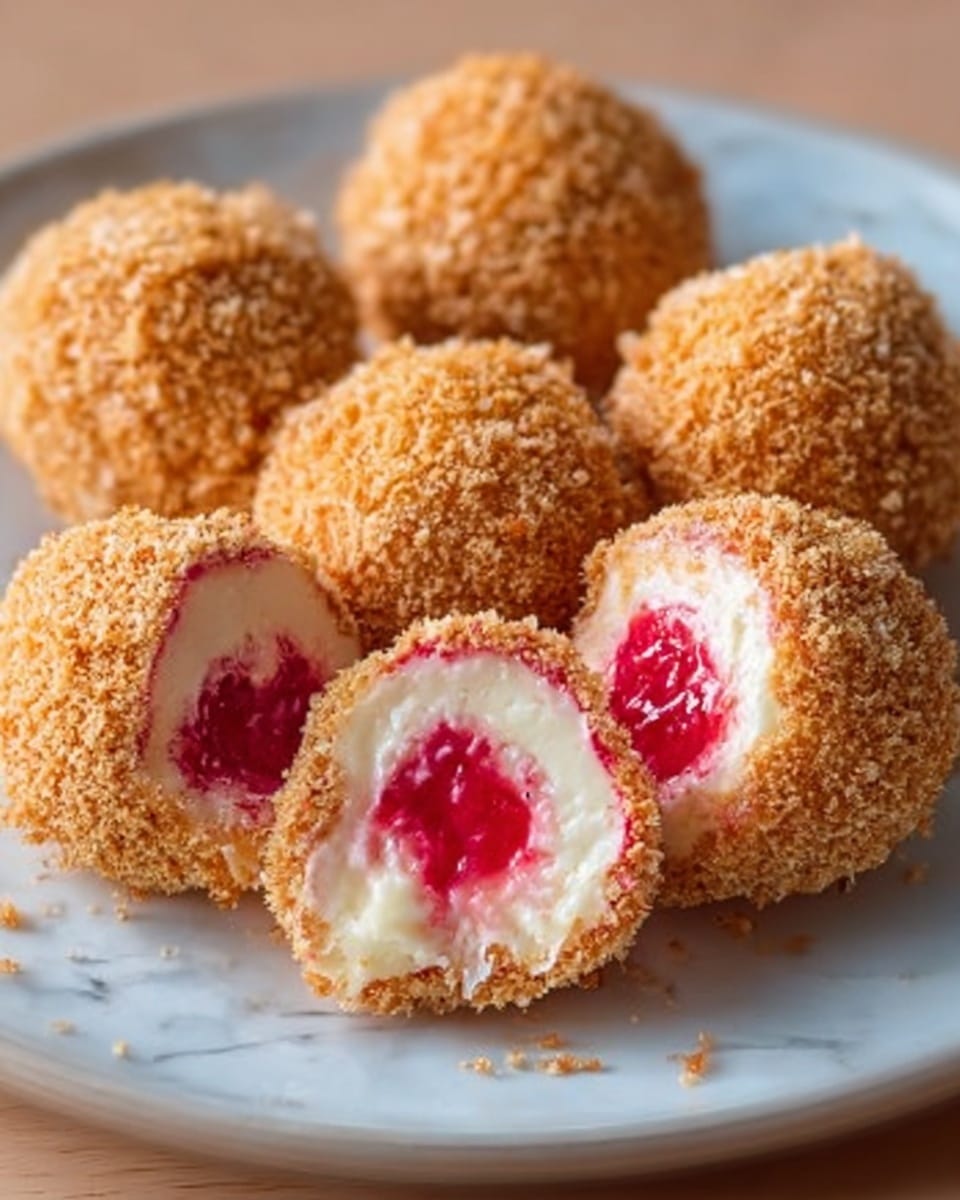 Strawberry Crunch Cheesecake Bites Recipe