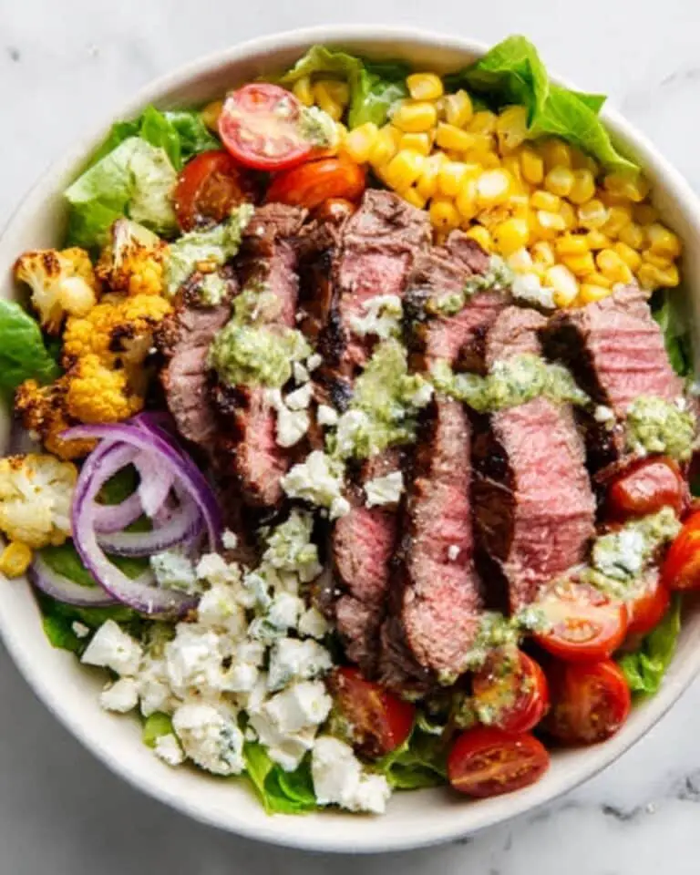 Grilled Flank Steak Salad Recipe
