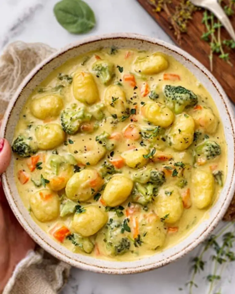 Vegetarian Gnocchi Soup Recipe