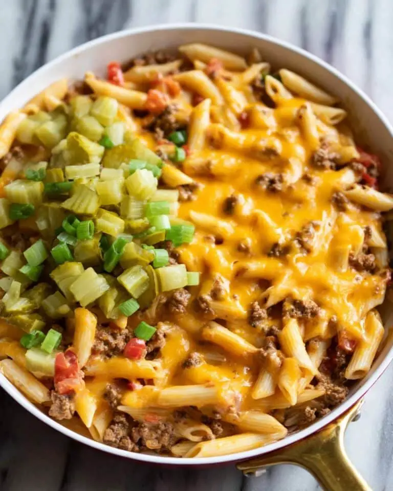 Easy Cheeseburger Pasta (One Pan) Recipe