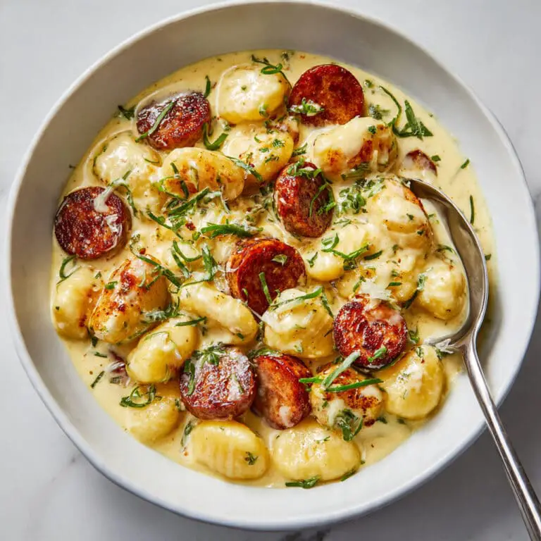 Creamy Slow Cooker Kielbasa and Potato Soup Recipe