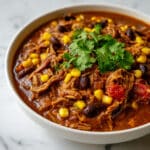 Slow Cooker Barbecue Chicken Quinoa Chili Recipe