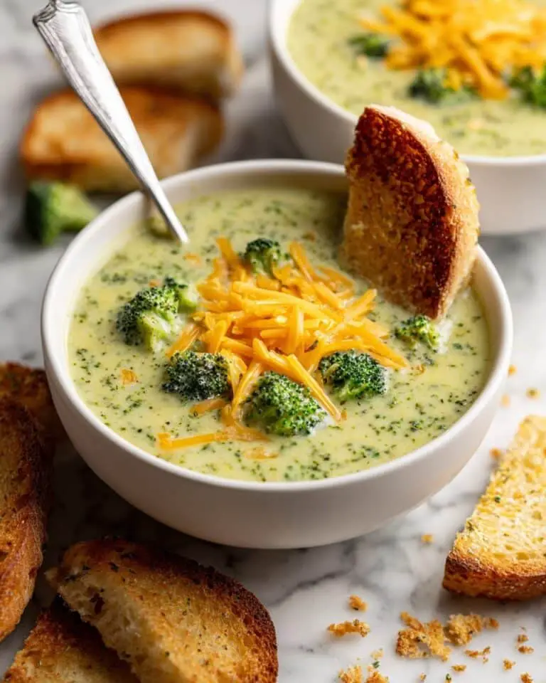 Broccoli Cheddar Soup Recipe