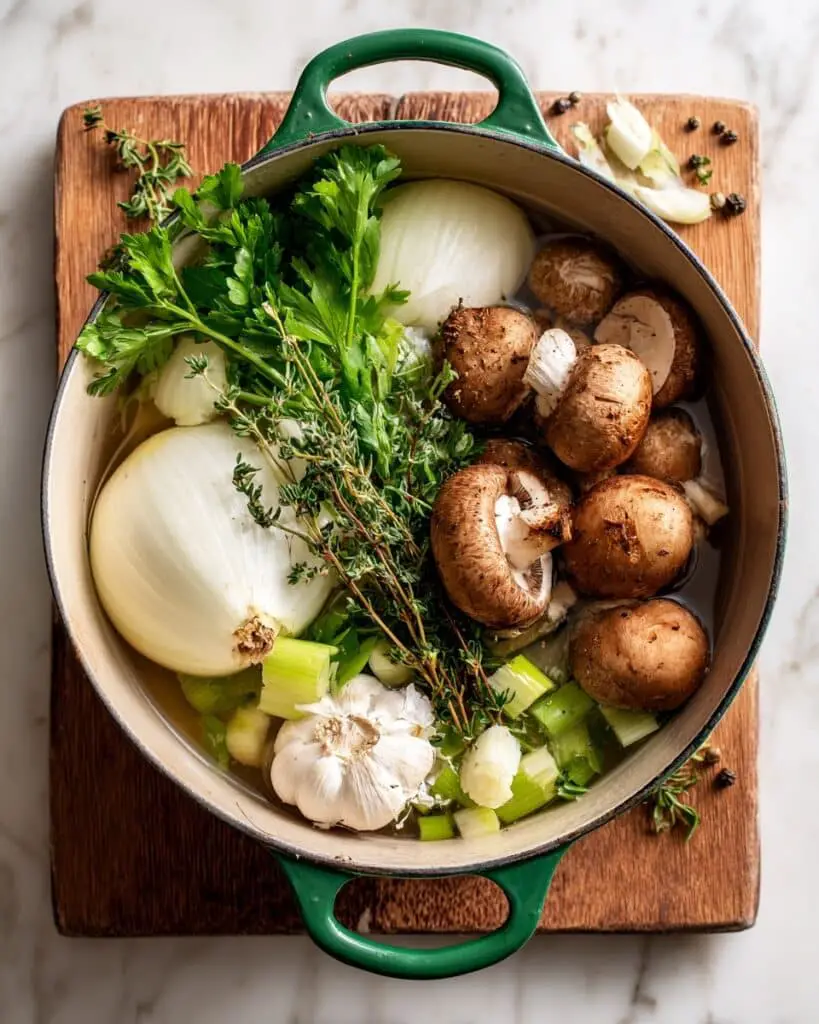 How To Make Vegetable Stock Recipe