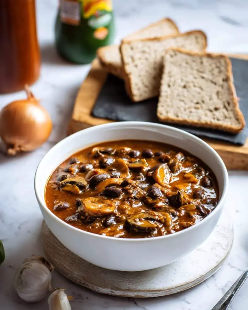 Two Bean Mushroom Chili Recipe