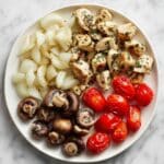 Garlic Lemon Chicken Skewers Recipe