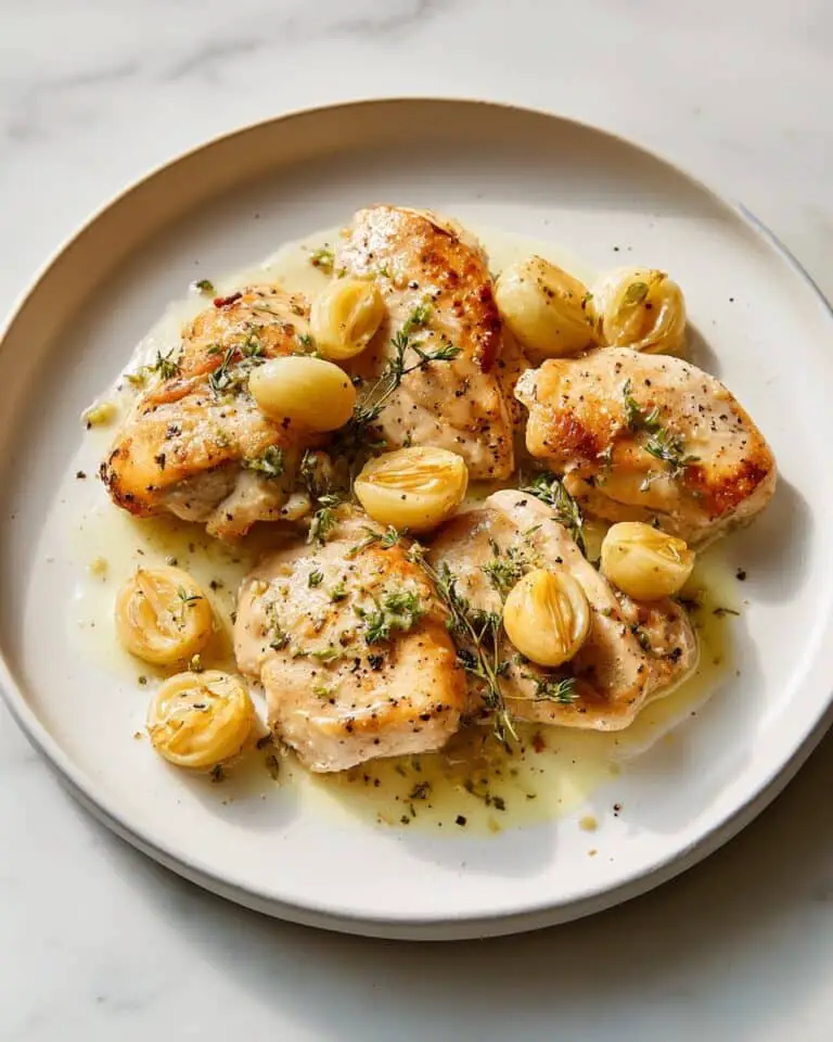 French Farmhouse Garlic Chicken Recipe