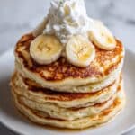 Fluffy Banana Cottage Cheese Pancakes Recipe