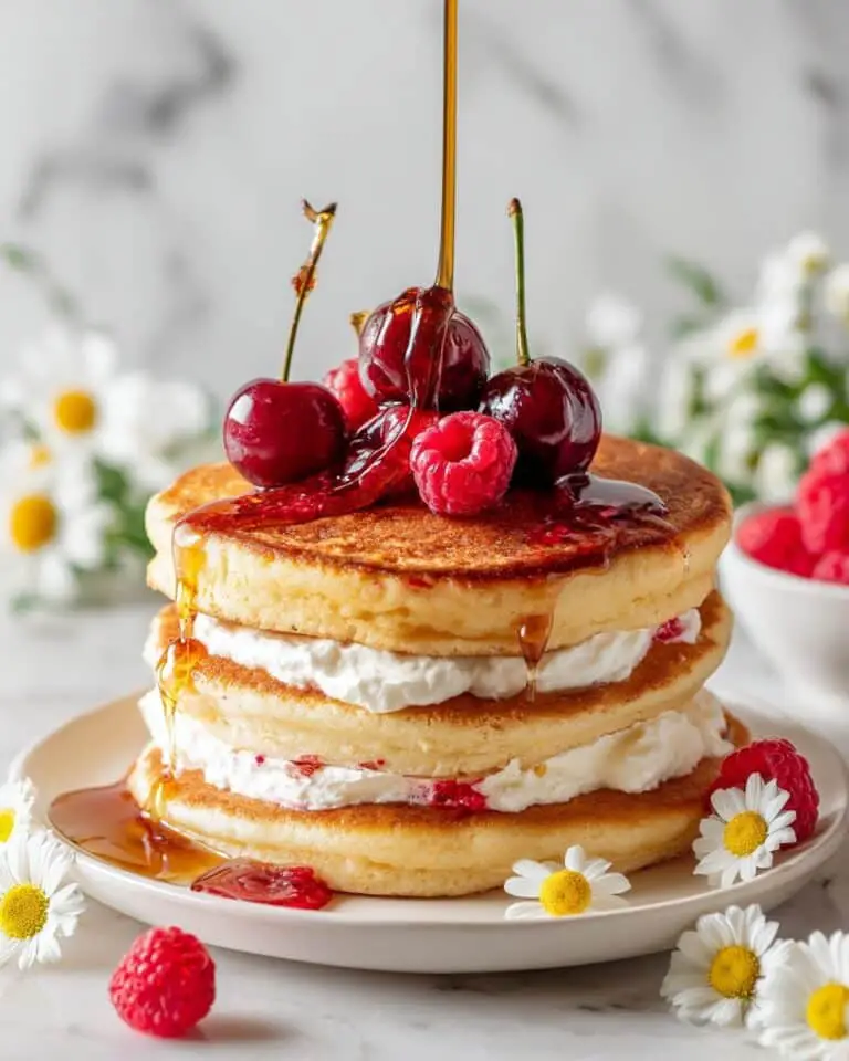Raspberry Ricotta Croissant French Toast Recipe