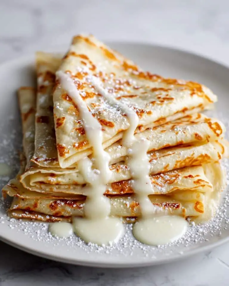 Cinnamon Roll Crepes Recipe