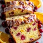 Cranberry Bread with Orange Glaze Recipe