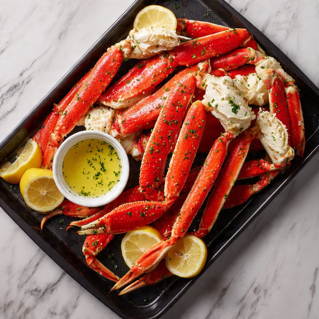 Crab Legs in the Oven with Garlic Recipe