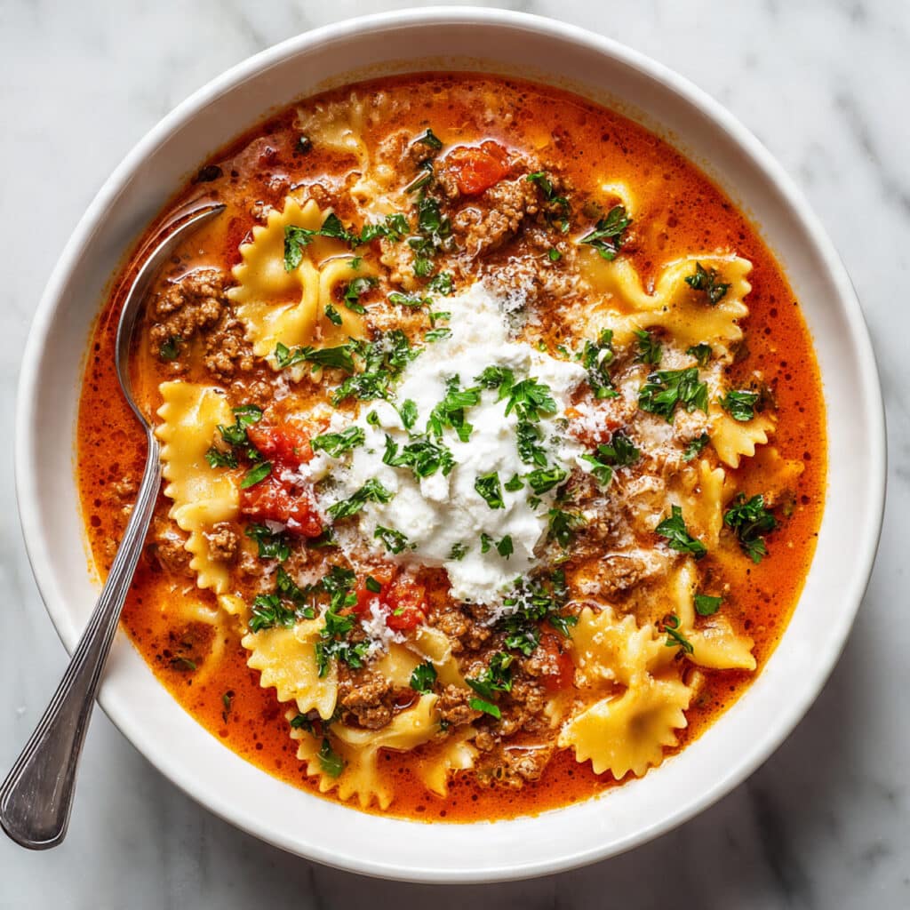 Lasagna Soup Recipe