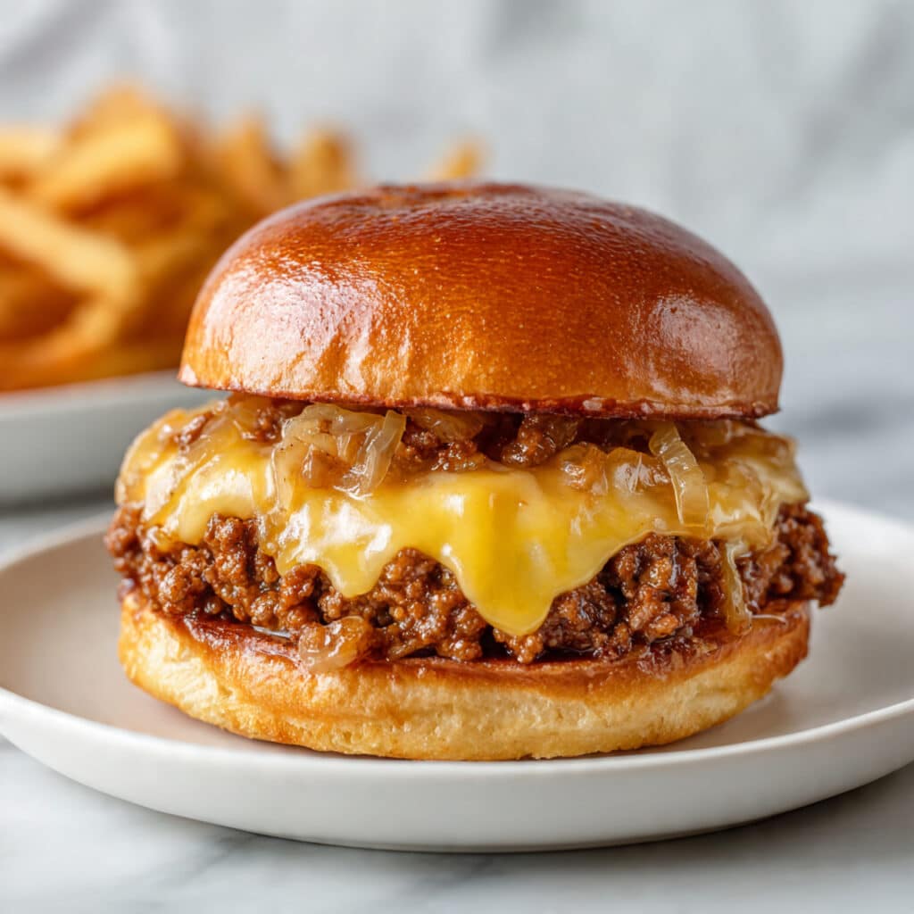 Beer Cheese Sloppy Joe Sandwiches Recipe