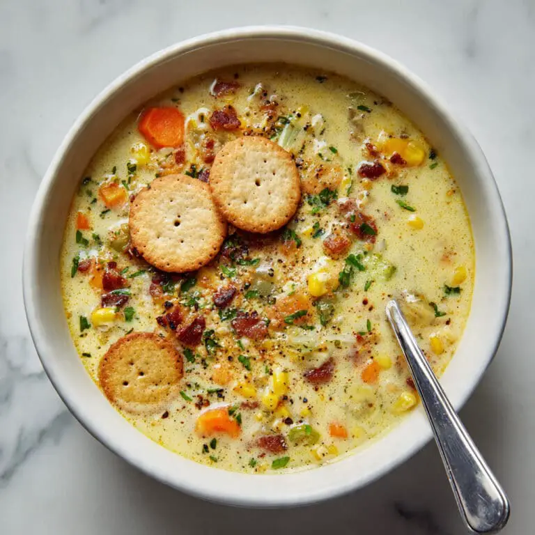 Restaurant Style Creamy Corn Chowder Recipe
