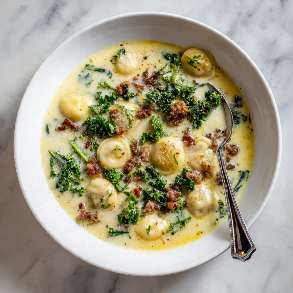 Sausage Tortellini Soup Recipe