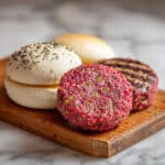 Beet & Goat Cheese Latkes Recipe