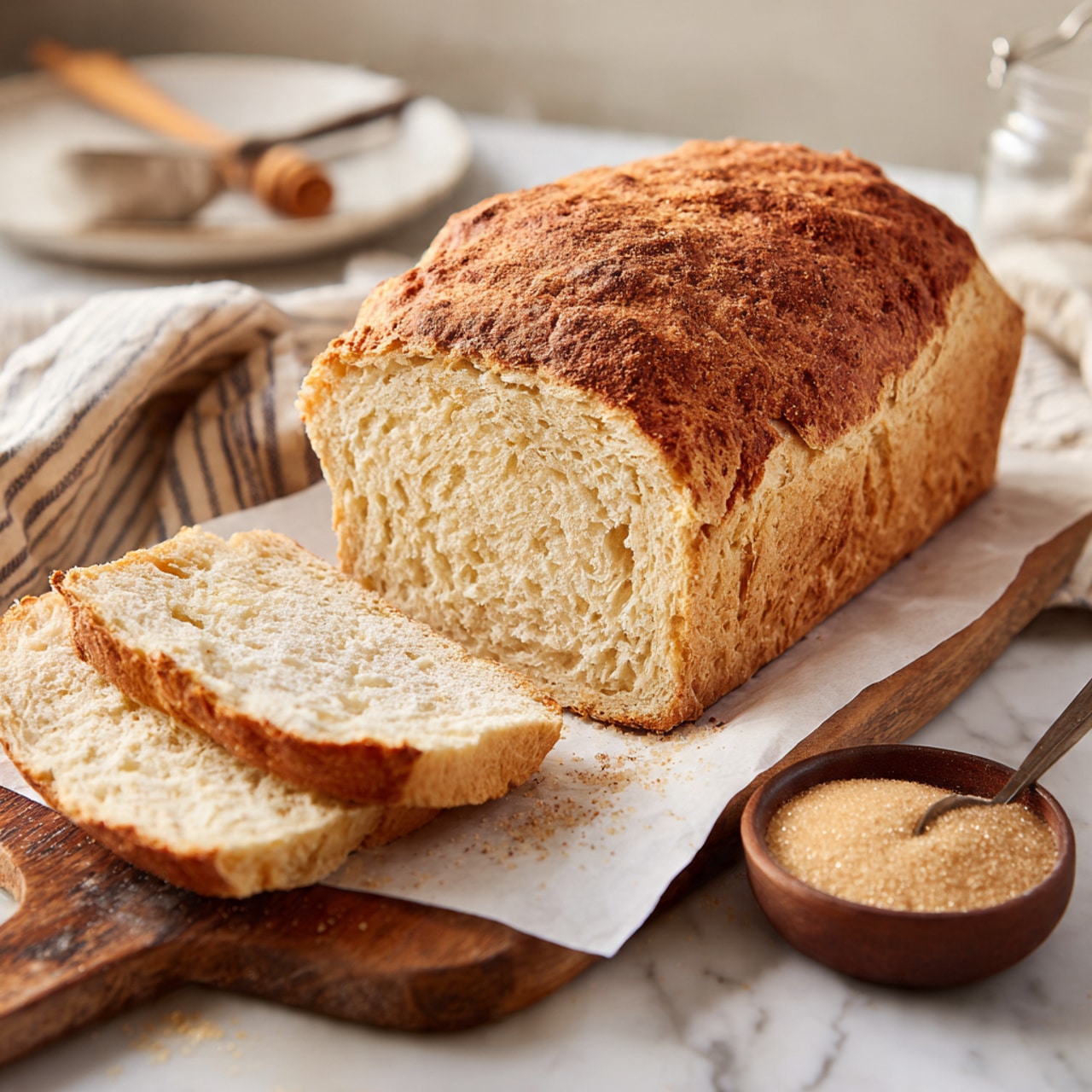 Brown Sugar No Yeast Bread Recipe - Recipe Image