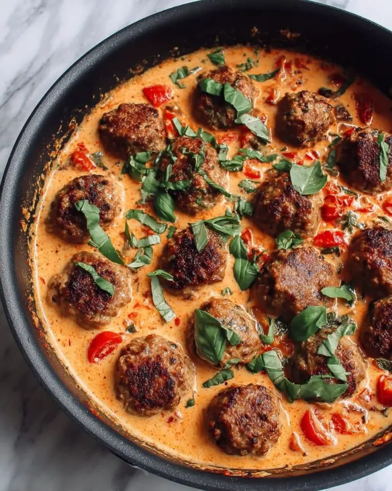 Marry Me Chicken Meatballs Recipe