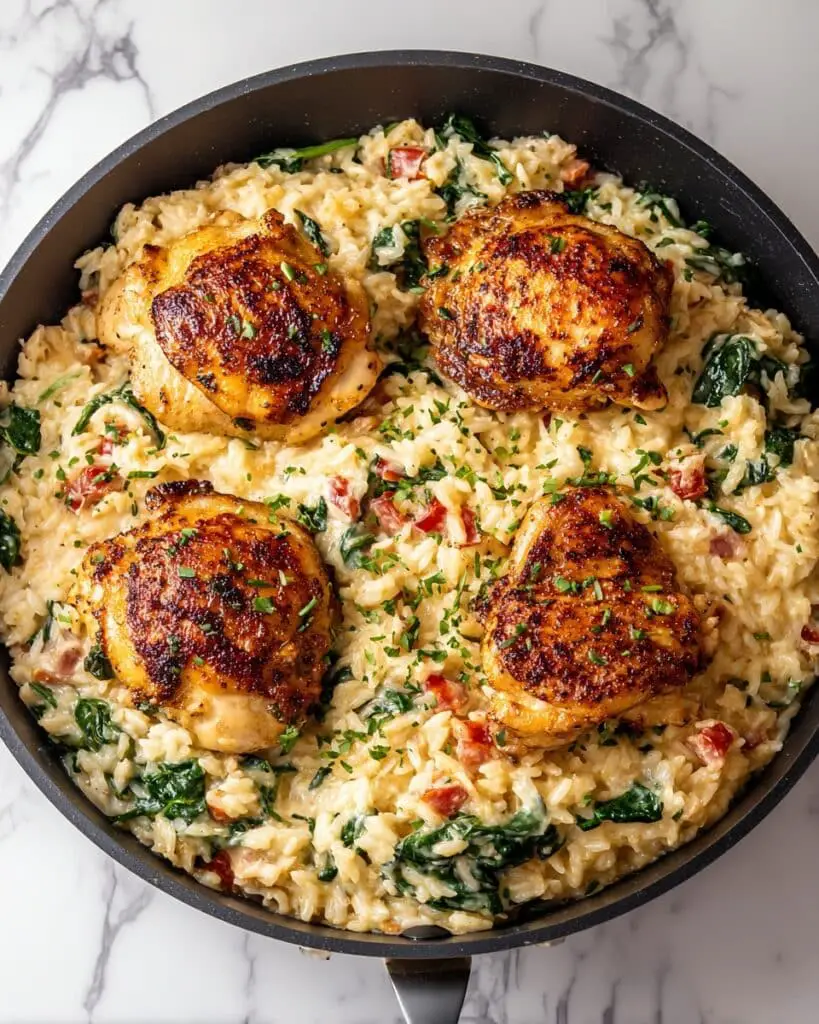 Creamy Sun-Dried Tomato Orzo Recipe