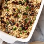 Steak and Mushroom Baked Rice Recipe