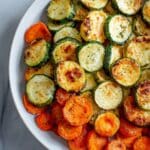 Herb Roasted Zucchini and Carrots Recipe