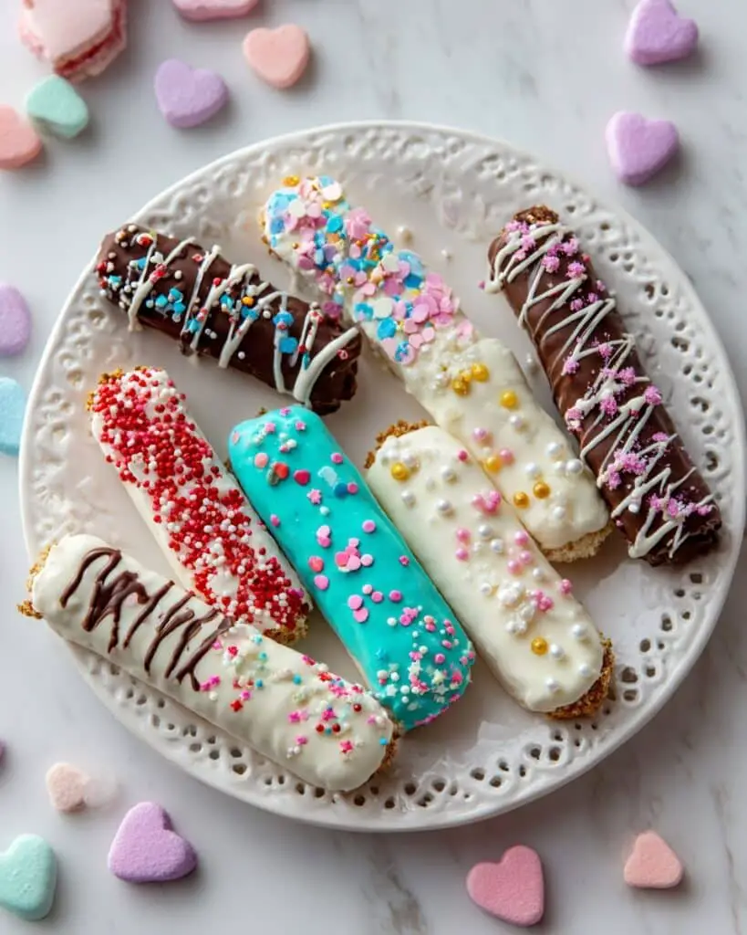 Chocolate Dipped Wafer Cookies Recipe