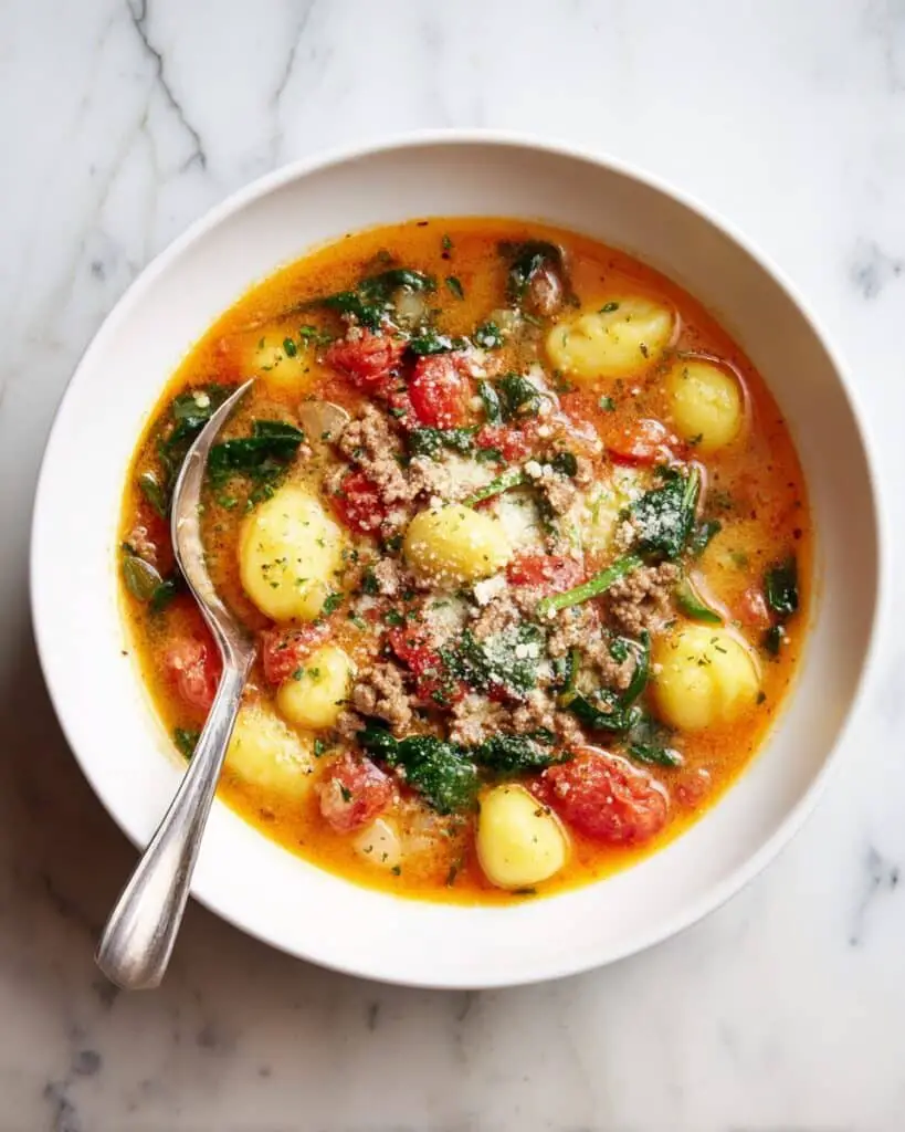 Sausage and Gnocchi Soup Recipe