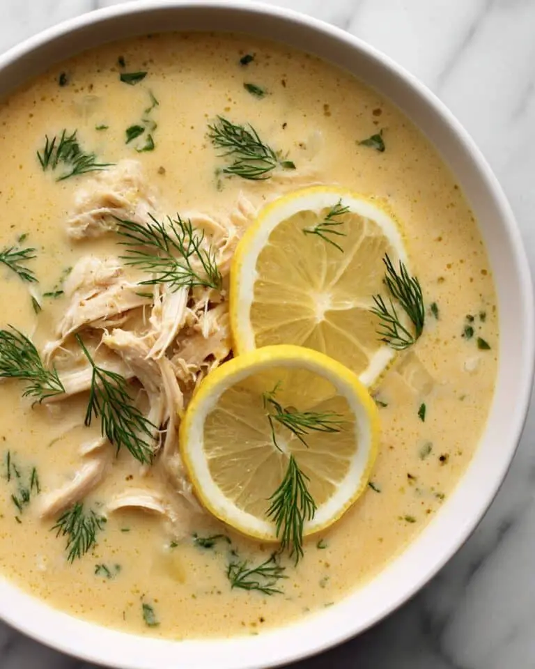 Avgolemono Greek Lemon Chicken Soup Recipe