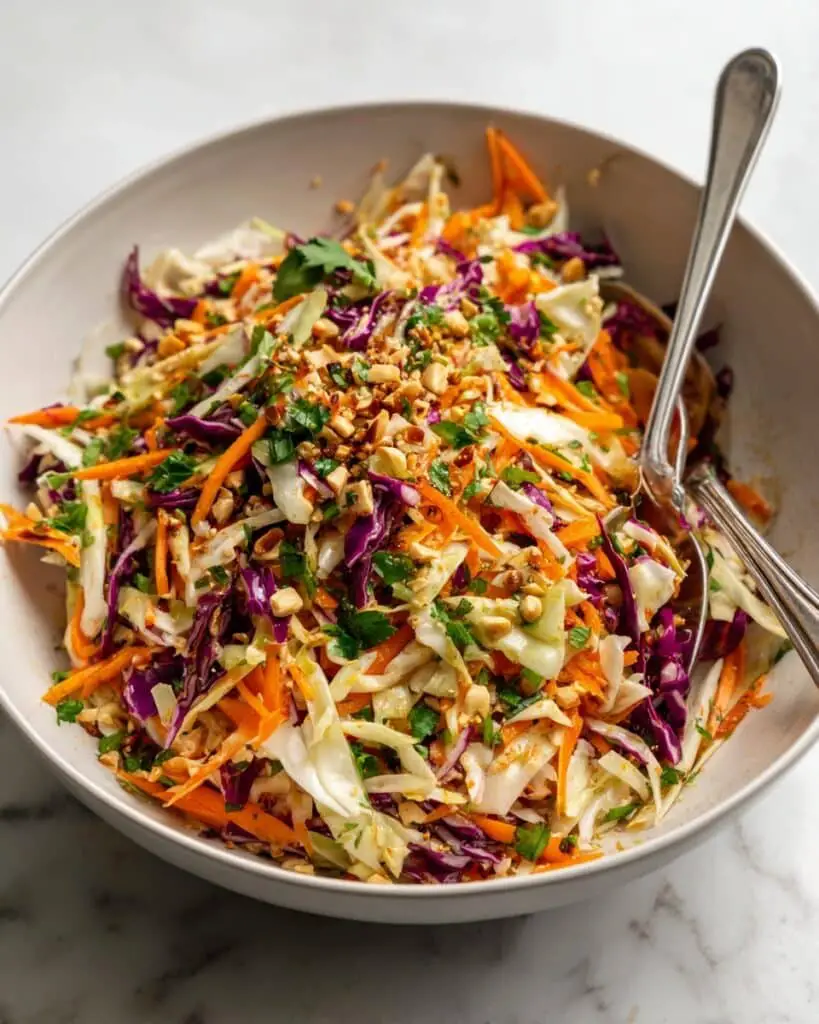 Shredded Chicken and Cabbage Soba (Light Meal) Recipe